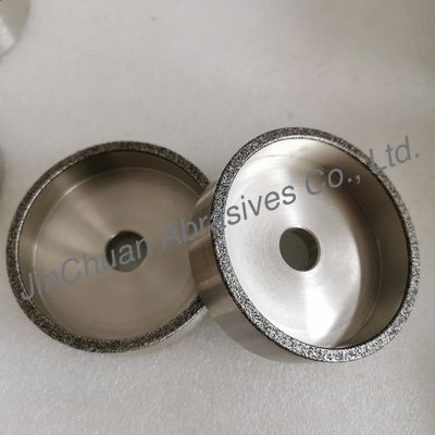 Electroplated CBN Cup-Shaped Grinding Wheel 6A2 100*30*20*5mm For Grinding Stellite Teeth