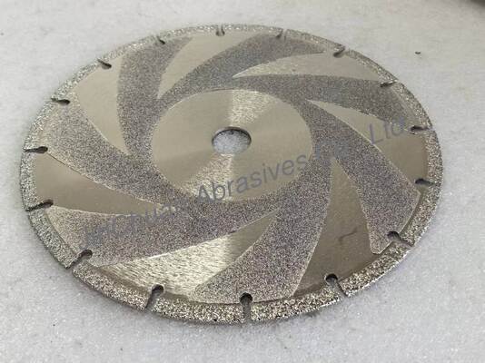 品質  electroplated diamond grinding wheels, diameter 230mm, grit number D35/40 工場