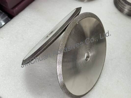 品質  Electro CBN Chamfering Wheels 1E1 For Chamfering And Grooving 工場