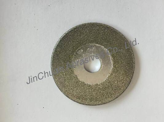 品質  Electroplated Diamond  Grinding Wheel , Diameter 40mm, Grit Number 100/120 工場
