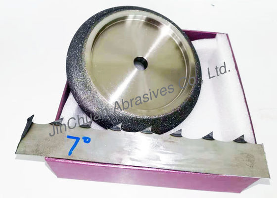 B151 Grit Electroplated CBN Grinding Wheels 12.7mm Inner Hole 22.23mm Thickness