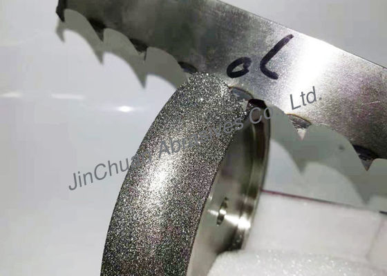 B151 Grit Electroplated CBN Grinding Wheels 12.7mm Inner Hole 22.23mm Thickness