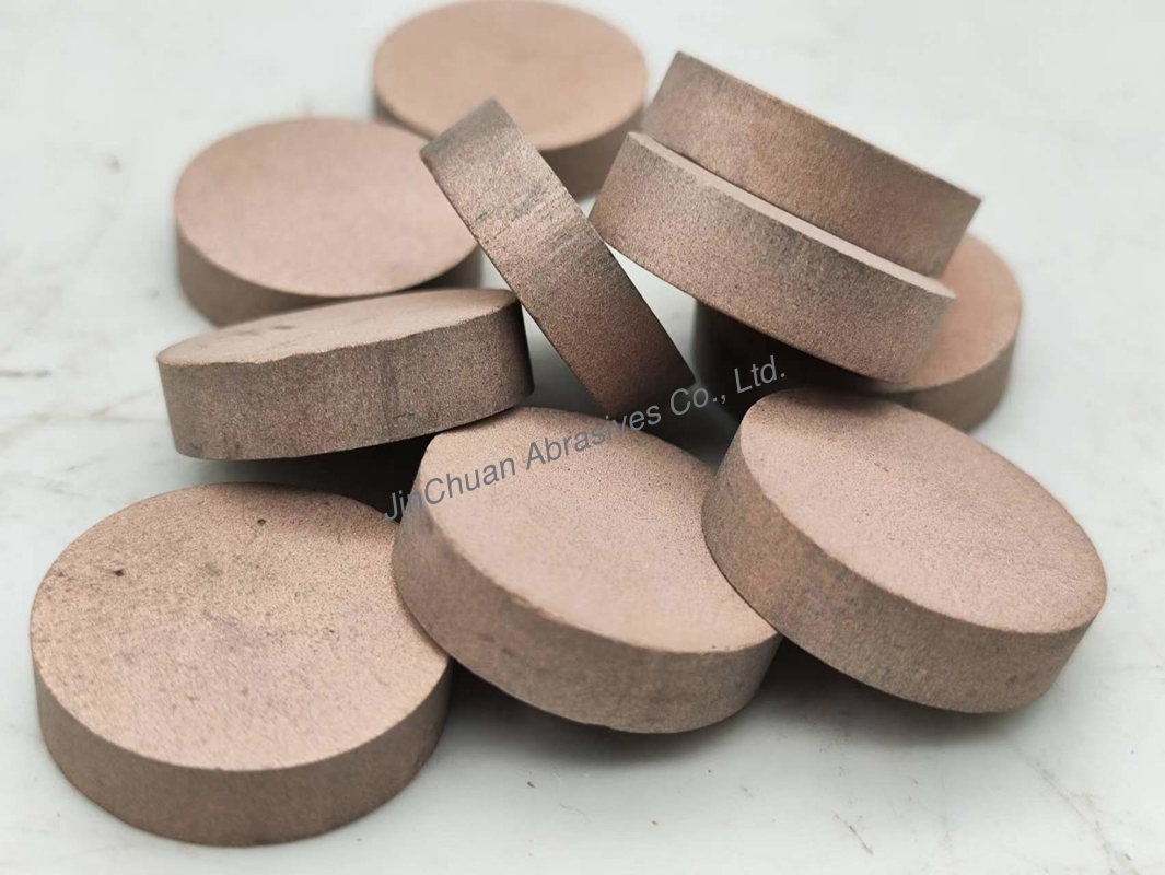 4.5 Mm Resin Diamond Grinding Wheel With Brown Resin Bond For Optical Glass
