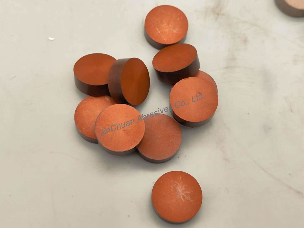 4.5 Mm Resin Diamond Grinding Wheel With Brown Resin Bond For Optical Glass