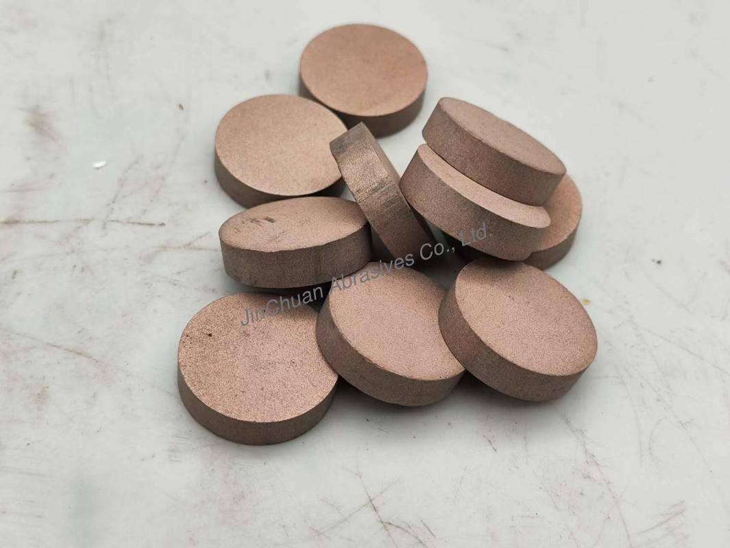 4.5 Mm Resin Diamond Grinding Wheel With Brown Resin Bond For Optical Glass
