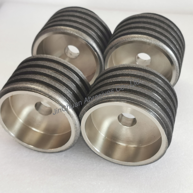Helical Shape 120*54*20mm CBN Grinding Wheels For Sharpening  Scissors