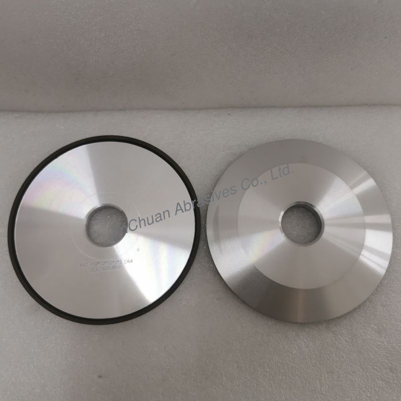 150*12*32*3*2mm 4A2 Resin Bond Grinding Wheel Top Pick For Face And Peripheral Grinding