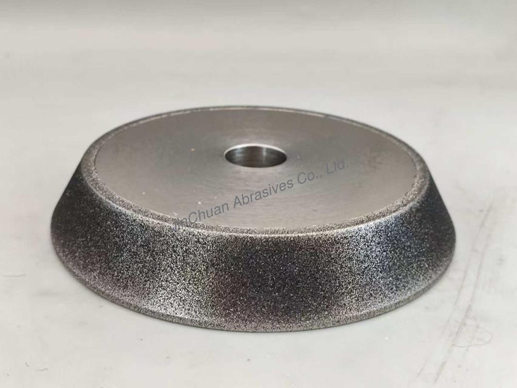 Industrial Diamond Grinding Wheels CBN Sharpening Wheels For Chamfer With Long Durability