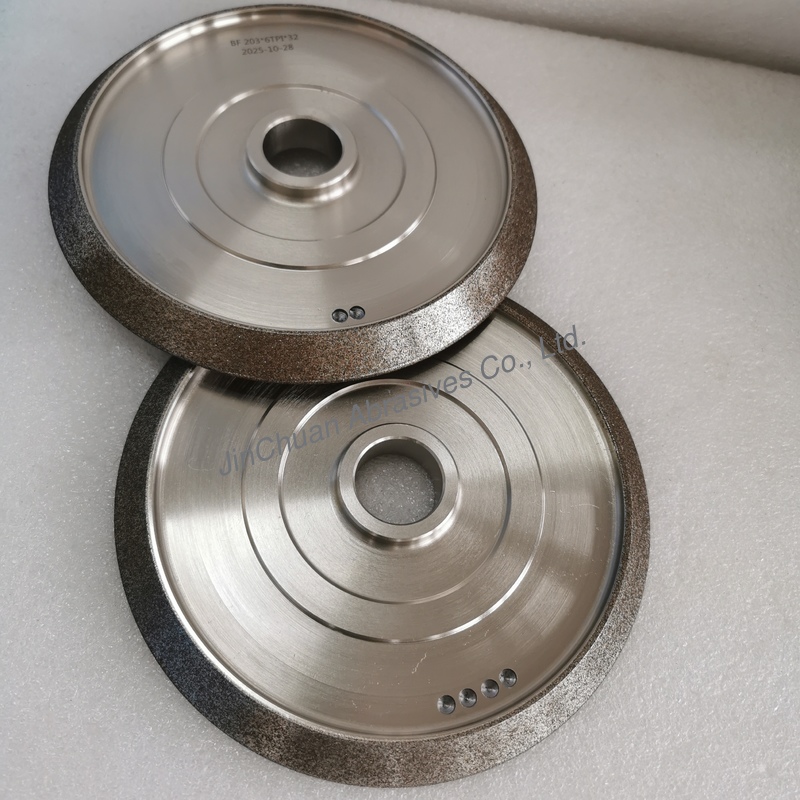 6TPI  Electroplated  8" CBN Grinding Wheels For Personalized Grinding Needs