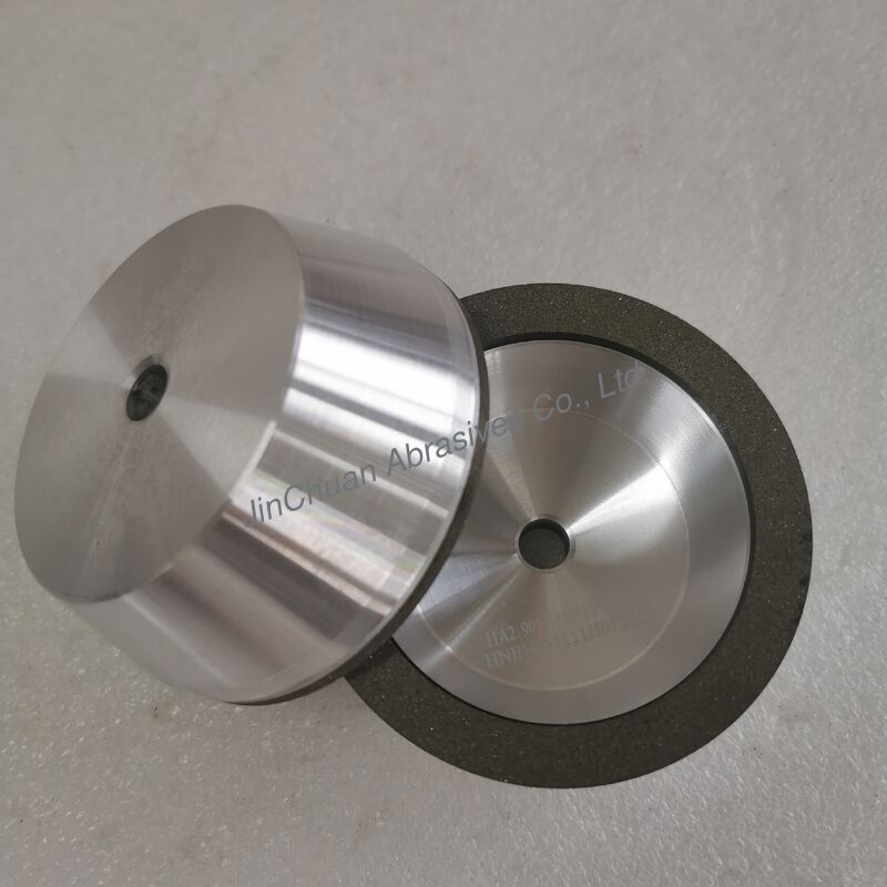 11A2 Resin  Bond CBN Grinding Wheel  90*35T*10*10*3mm Dry Grinding B126