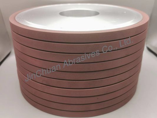 250*76.2*12*10mmの樹脂の炭化タングステンのナイフのための担保付きのダイヤモンドの粉砕車輪