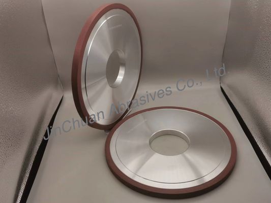 250*76.2*12*10mmの樹脂の炭化タングステンのナイフのための担保付きのダイヤモンドの粉砕車輪