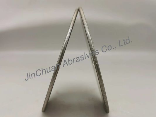 半径R1.4が付いている1F1 CBNの粉砕ディスク ダイヤモンドの切断の車輪100*2.8*22*3mm