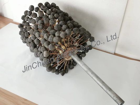 220 * 250 * 400mmエンジン シリンダー砥石のブラシの磨く球の頭部の内部の穴SIC180#