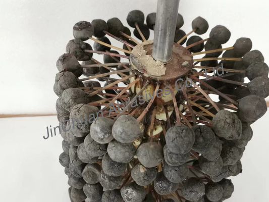 220 * 250 * 400mmエンジン シリンダー砥石のブラシの磨く球の頭部の内部の穴SIC180#