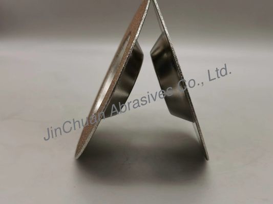 鋼鉄炭化タングステンのアスファルトのための100mmのエレクトロCbnのコップの粉砕のホイール・ディスクB100