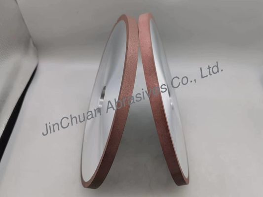 D200屑の樹脂の担保付きのダイヤモンドの粉砕車輪の平たい箱はアルミニウムを形づける