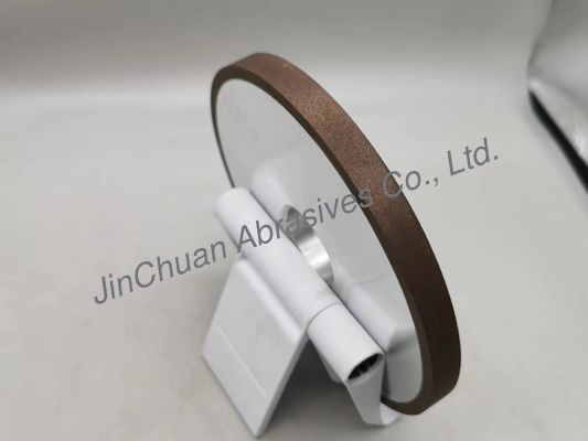 カスタマイズされる直径150mmの樹脂の結束のダイヤモンドの粉砕車輪アルミニウム