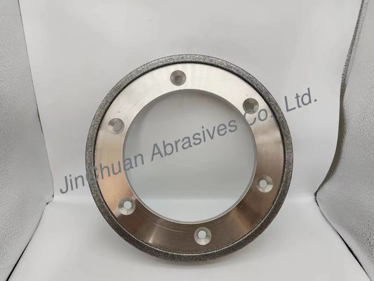 鋳鉄用の電動結合CBN磨き車 6穴ダイヤモンド磨き機ディスク 254mm