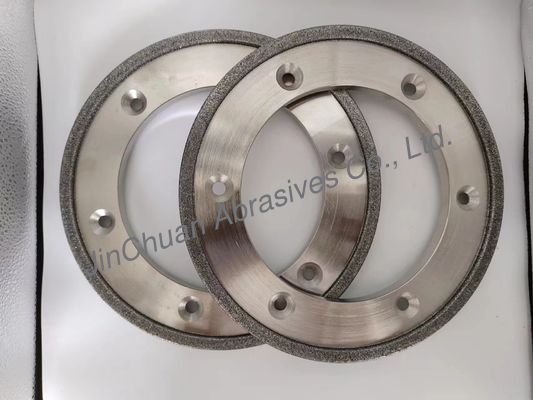 鋳鉄用の電動結合CBN磨き車 6穴ダイヤモンド磨き機ディスク 254mm