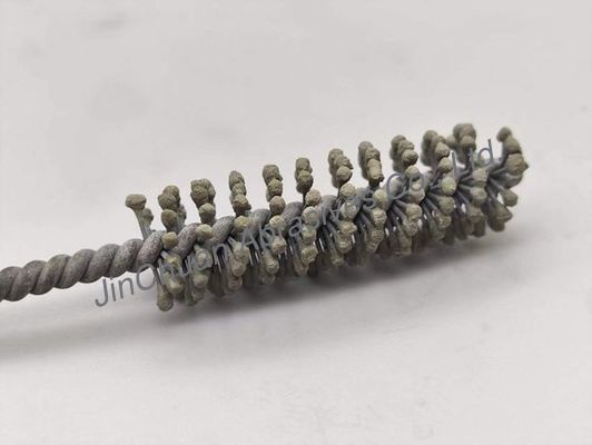 ダイヤモンド・アブラシブ 柔軟な磨きブラシ カスタマイズされたハンドル 長さ8.5mm そして12mmgrit