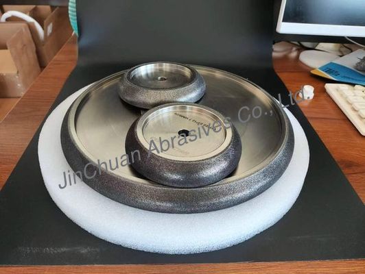 カスタマイズされた電波付CBN研磨車 直径125 / 150 / 203