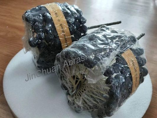 直径 230 と 330 柔軟な磨きブラシ シックグリット番号 600#