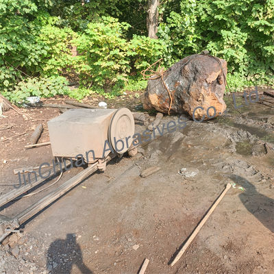 高速ダイヤモンドワイヤーソー 鋳鉄と金属の切断のために