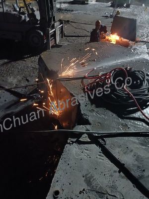 電気塗装されたダイヤモンドワイヤーソー コンクリート梁と柱を切るのに使用される