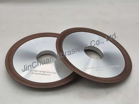 12V2 樹脂 ダイヤモンド・グライディング・ホイール ダイヤモンド・グライダー 皿形 30度