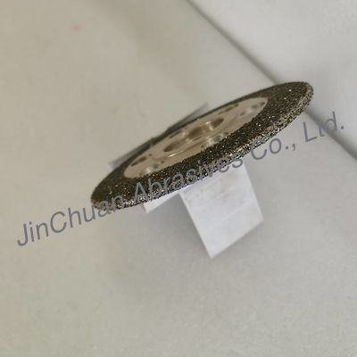 直径150mm 電圧塗装されたCBN磨き車 減重穴