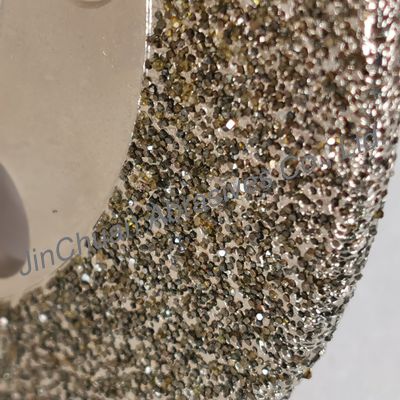 直径150mm 電圧塗装されたCBN磨き車 減重穴