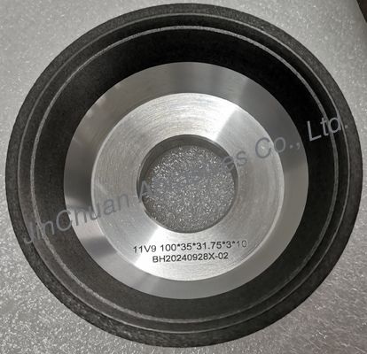 直径 100mm 11V9 カップ型樹脂結合 CBN 磨き車