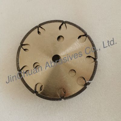 B80/100 145*4.8 * 16 *6 mm ダイナソー CBN サイクロン チェーンサーの磨き用の磨き車