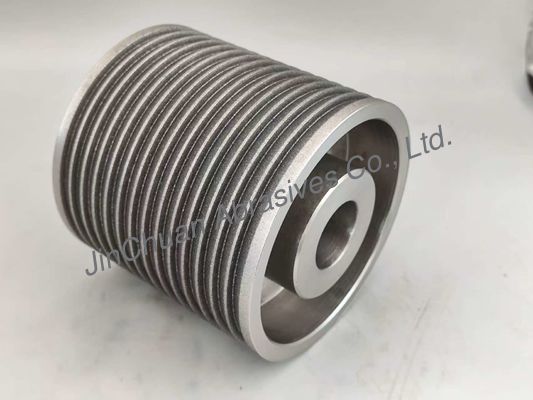 精密磨きのための工業用円筒式磨きディスク磨き車