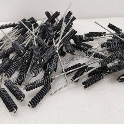 精密な穴を磨き,内部穴を加工するための磨きブラシ