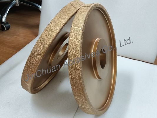 400mm 粗粒 真空 溶接 ダイヤンホイール D25/30 鋳鉄のための磨きホイール