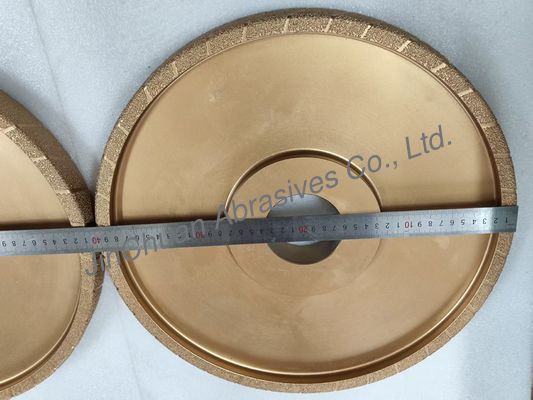 400mm 粗粒 真空 溶接 ダイヤンホイール D25/30 鋳鉄のための磨きホイール