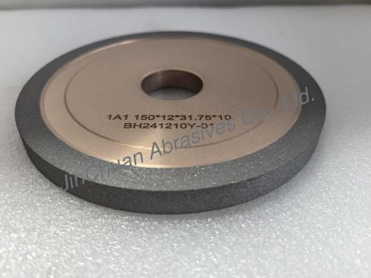 1A1 フラット・ハイブリッド・ボンド ダイヤモンド・グライディング・ホイール D126 ハイブリッド・ホイール