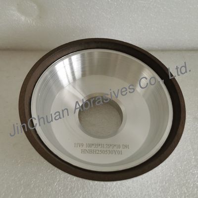 11V9 100*35*31.75*3*10mm D91 樹脂結合ダイヤモンド磨き車