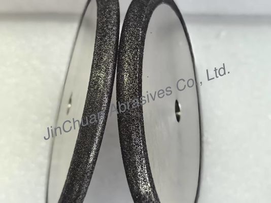 高性能電着CBN研削砥石（半径研削ディスク125mm付き）