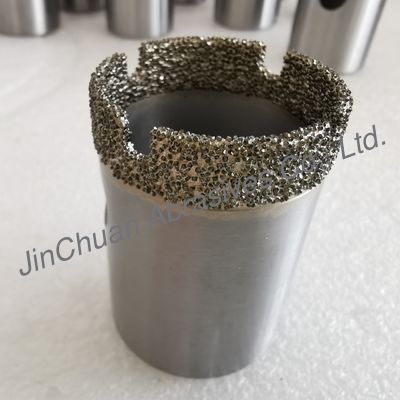 6A2 38*53*M16 mm D30/35 医療産業用の真空溶接ダイヤモンドドリルビット