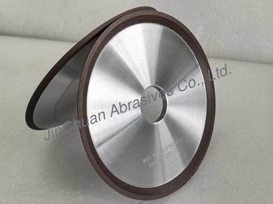 樹脂結合ダイヤモンドディスク磨き車 4V2 125mm サイズの車