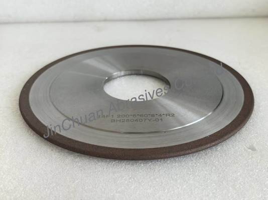 14F1 樹脂ボンド Cbn と ダイヤモンド 磨き輪 層状鋼とカービッドナイフのプロファイリングのためのCDX車輪として