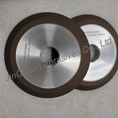 Resin  Bond Diamond  Grinding Wheel  1V1 /45 ° 150*13*31.75*8mm