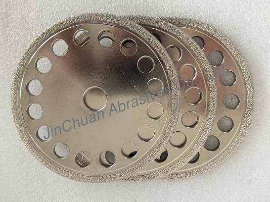 D40/45グリット カスタマイズ可能な形状と長寿命を備えた鋳鉄研削用高性能真空ろう付けダイヤモンドホイール