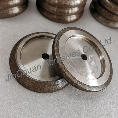 Amber 5" 127*12.7*22.23mm WM 10/30 CBN Grinding Wheel For Band Saws