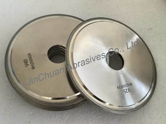Electro Diamond Wheels For Tungsten Carbide Cutting Wheel with the degrees of 20 and 40