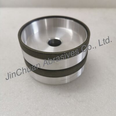 6A9 樹脂結合 CBN 磨き車 100*30T*20*3*10mm 湿磨き B126