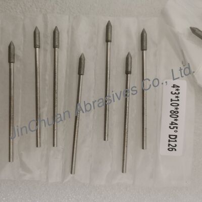 オーダーメイド 4*3*10*80mm 17°-120° D126 電気塗装 カービッドセメントのための磨きビット